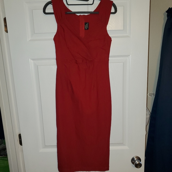 Modcloth Dresses & Skirts - Red dress, date night red dress, special occasion